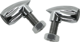 3-1 Bullet Rear Indicator Lights - Grooved - Chrome