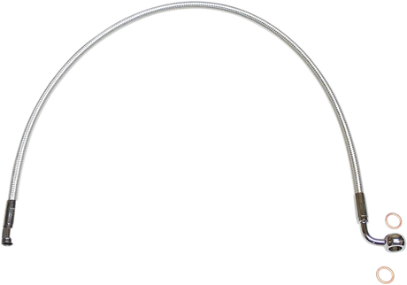 Brake Line - 10 mm-90° - 22\" - Sterling Chromite II