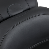 Lowdown Seat with Driver Backrest - Plain - FLHR \'97-\'07 1997 - 2007