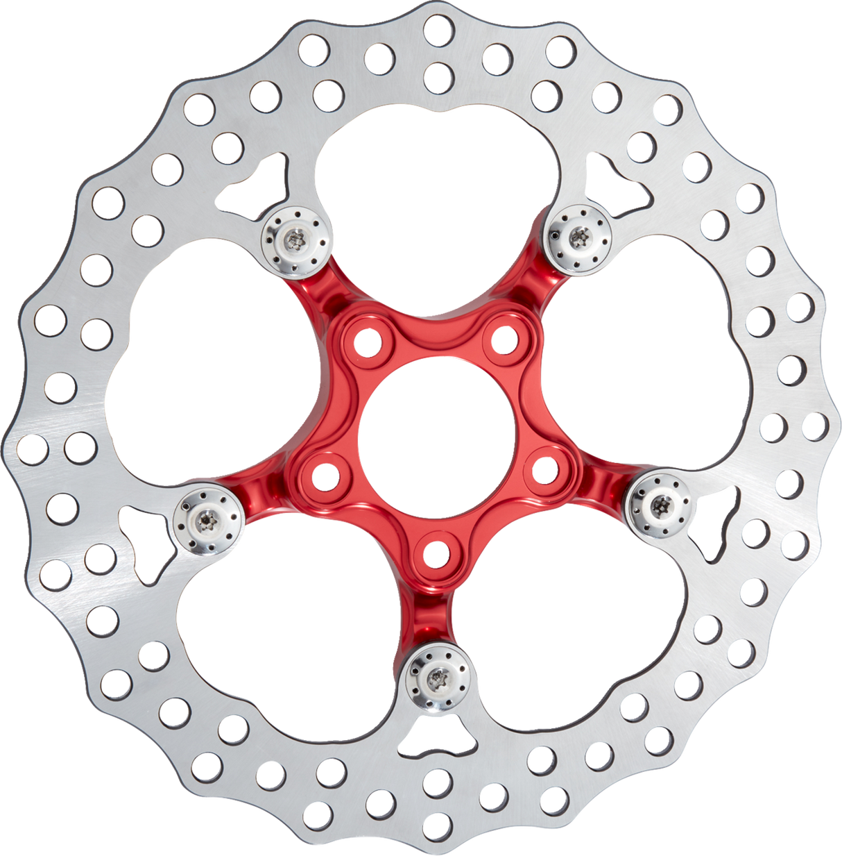 Spider Rotor - 12-19/32\" - Red - Front