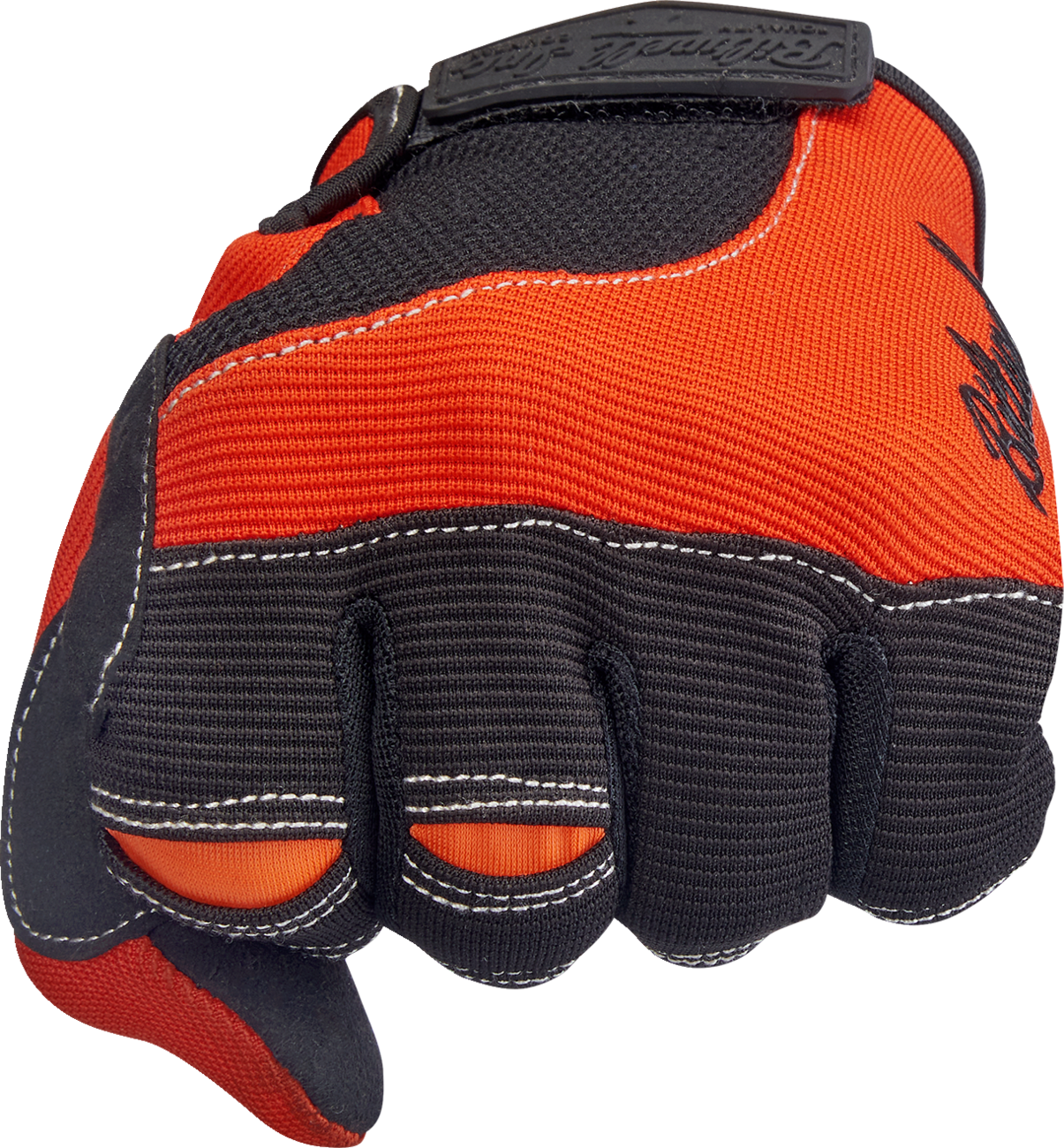 Moto Gloves - Orange/Black - Large
