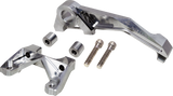Multi Brake Caliper Mount - 84mm Bolt Center - Raw - Super Sport 2009 - 2024