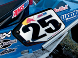 Universal Snowcross Number Plate - Rear