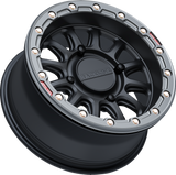 Wheel - Alpha - Front/Rear - Black/with Gun Metal Ring - 15x7 - 4/156 - +10 mm 2001 - 2024