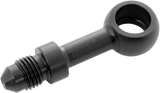 Banjo Fitting - 3/8\"/10 mm - Straight - Black