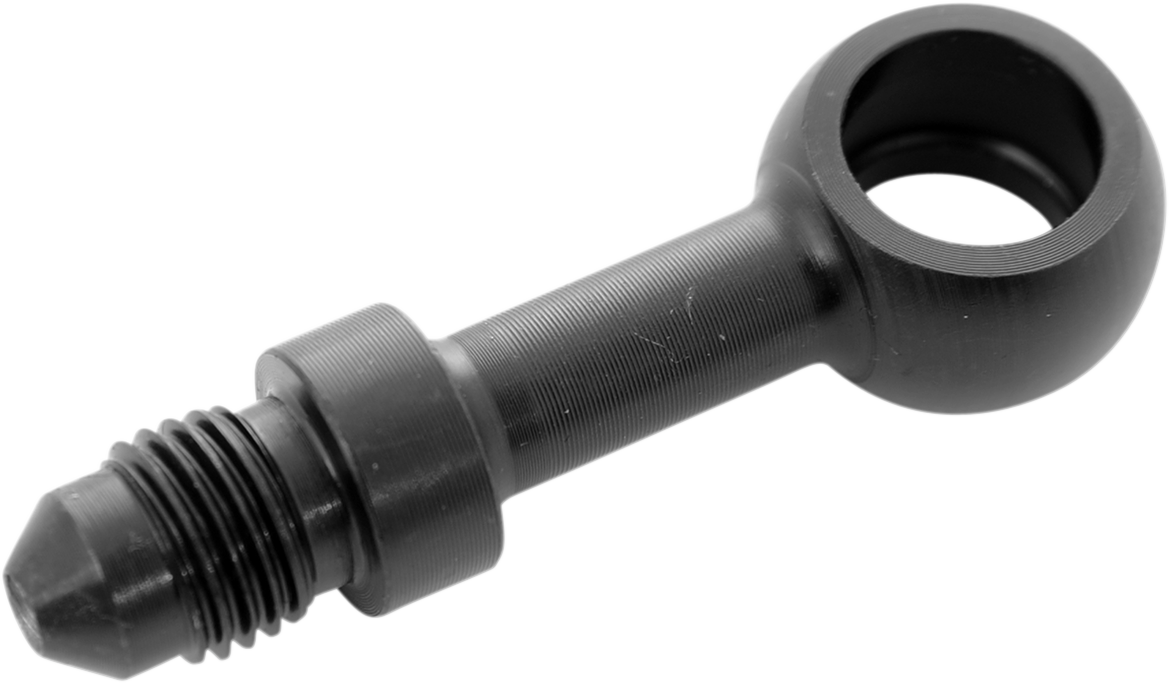 Banjo Fitting - 3/8\"/10 mm - Straight - Black