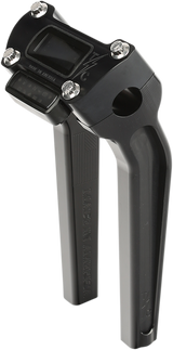 Risers - Pull Back - 9-1/2\" - Gauge Cutout - Black 2018 - 2021