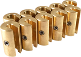 Wheel Weights - Re-Usable - 1-1/4 oz - Brass - 10 Pack