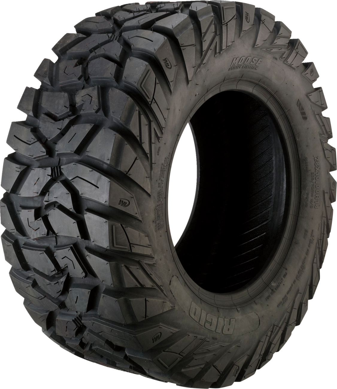 Tire - Rigid - Front/Rear - 28x10R15 - 8 Ply