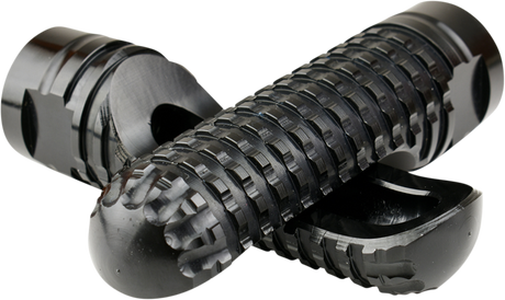 TT Rearset Footpeg - Aluminum - Black