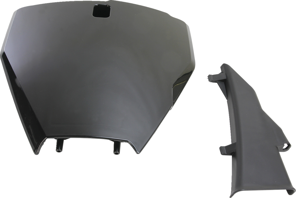 Front Number Plate - Black 2016 - 2018