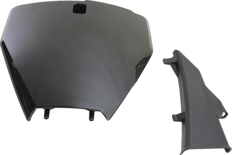 Front Number Plate - Black 2016 - 2018