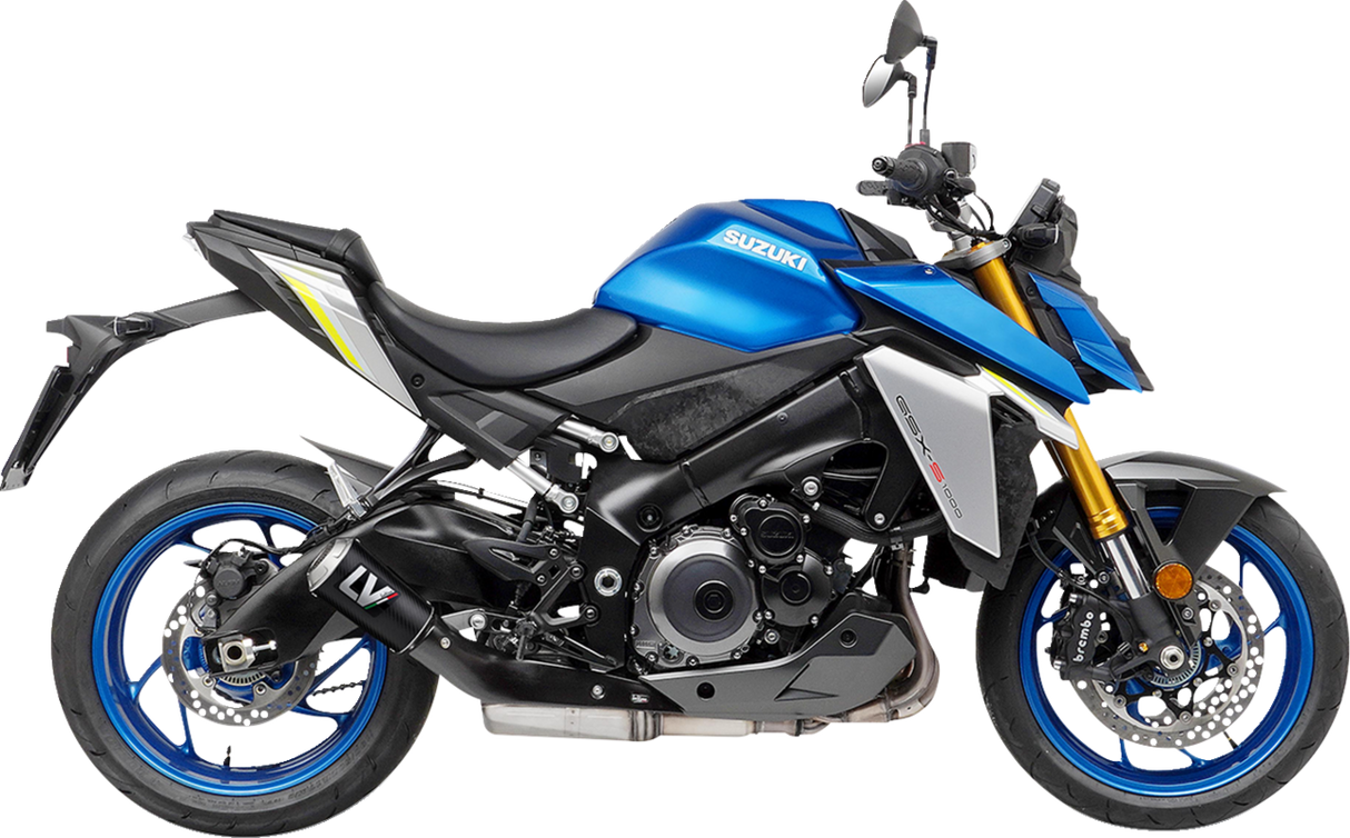 LV-10 Slip-On Muffler - Carbon Fiber 2022 - 2023