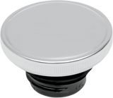 Screw-In Gas Cap - Vented (Right)/Non-Vented (Left) - Chrome 1986 - 1996