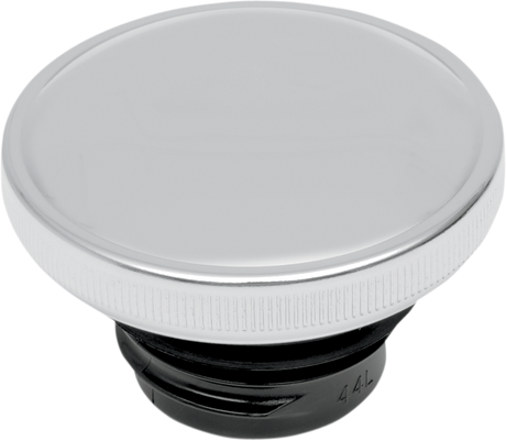 Screw-In Gas Cap - Vented (Right)/Non-Vented (Left) - Chrome 1986 - 1996