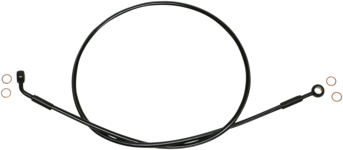 Brake Line - EZ Align - Stainless Steel - Black 2004 - 2022