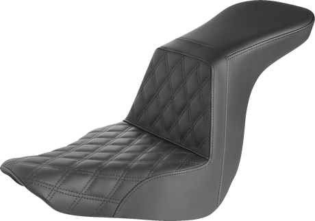 Step-Up Seat - Front Lattice Stitch - Black 2018 - 2022