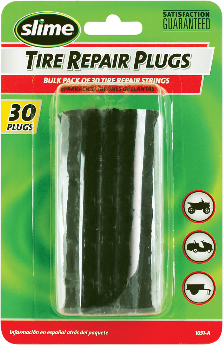 Repair Plugs - Tire - Black - 30 Pack