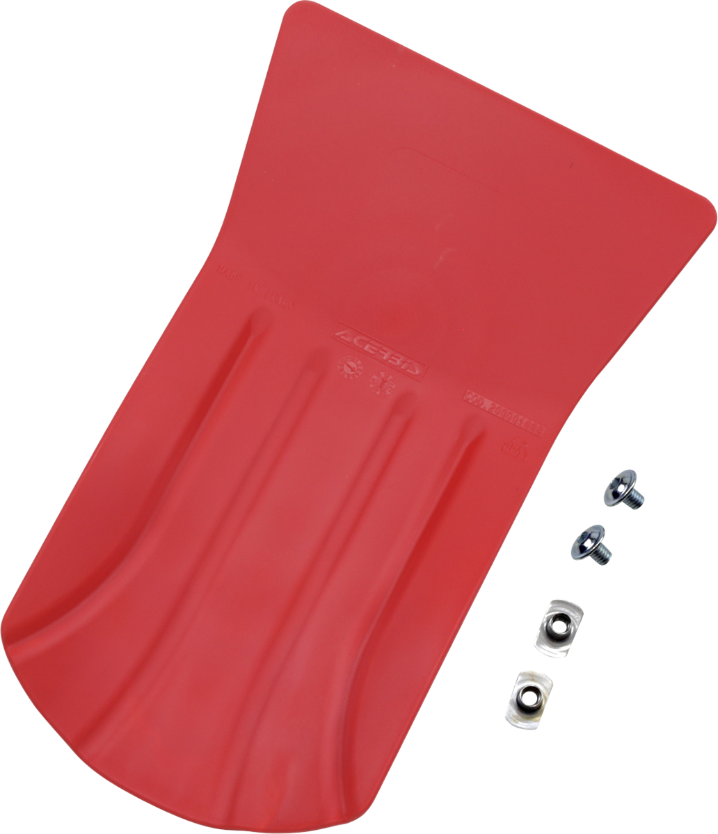 Skid Plate - Red - Universal