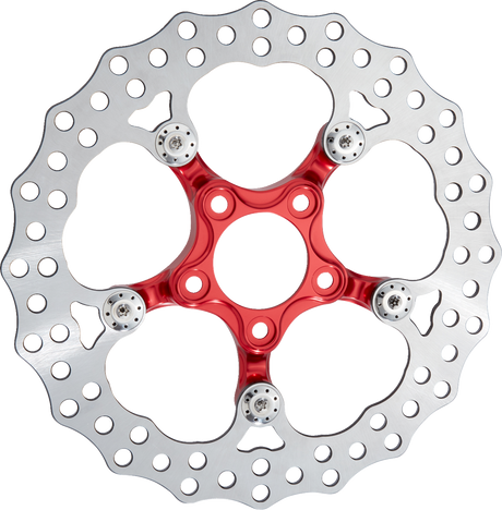 Spider Rotor - 11.8\" - Red - Rear 2008 - 2024