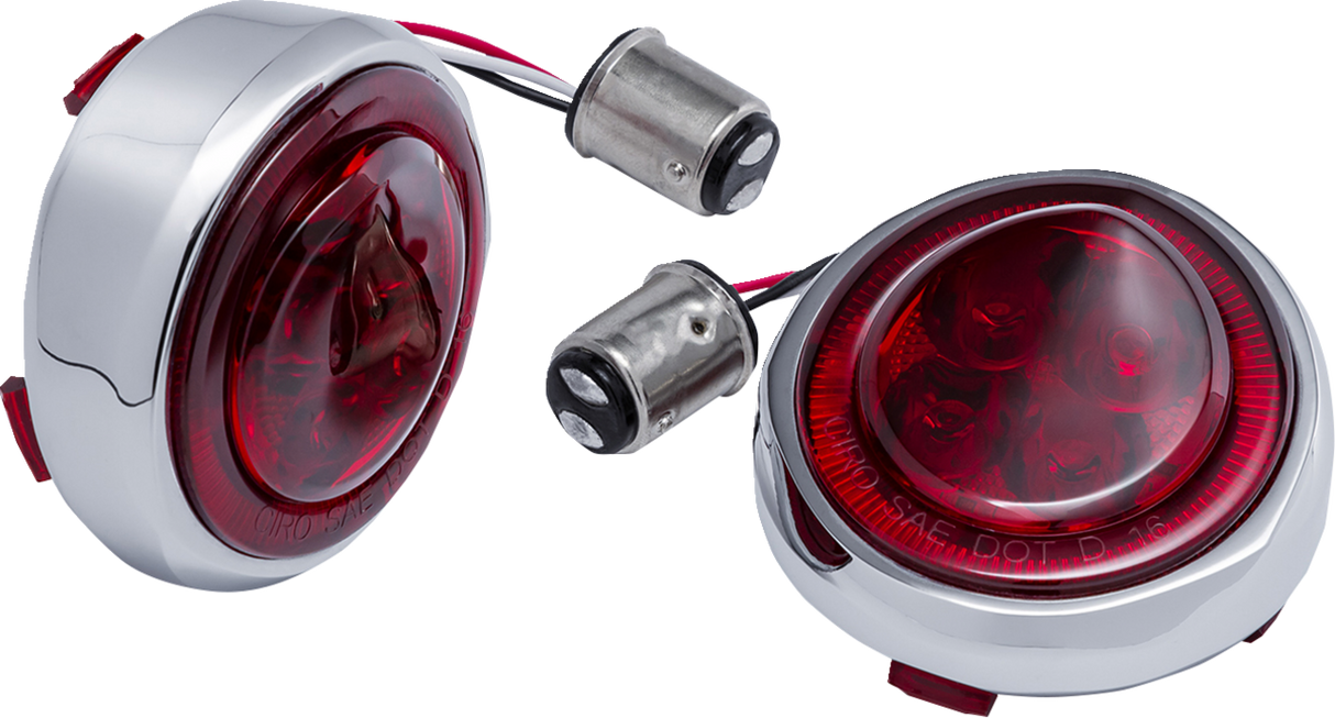 Signal Insert - Rear - Chrome - Red 2007 - 2020