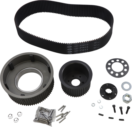 8mm/3\" Primary Belt Drive - Kick Start - Spline Shaft - \'55-\'84 1955 - 1984