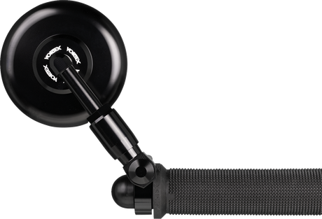 Mirror - X30 - Side View - Round - with 1\" Clamp - Black - Left/Right