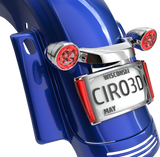 License Plate Frame - Chrome - Red 2014 - 2020