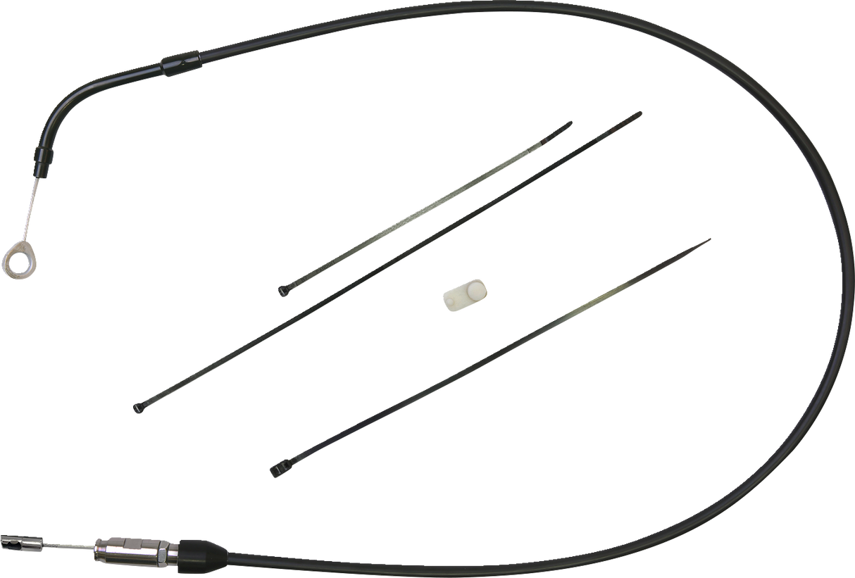 Quick Connect Clutch Cable - Upper - Bent Tube - 41\" - Black/Black 2021 - 2023