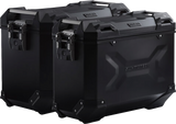 TRAX ADV Aluminum Case System - Black - Suzuki V-Strom 650 \'04-\'10 2004 - 2010