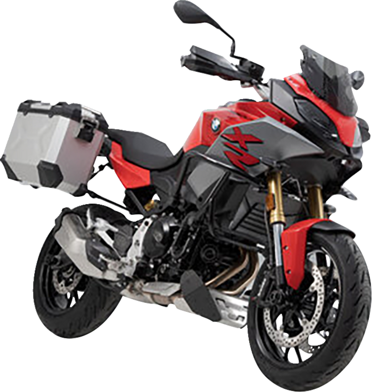 TRAX ADV Aluminum Case System - Silver - BMW F 900 \'20-\'24 2020 - 2024