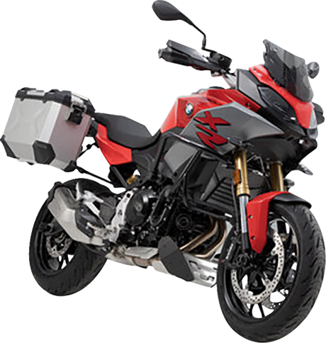 TRAX ADV Aluminum Case System - Silver - BMW F 900 \'20-\'24 2020 - 2024