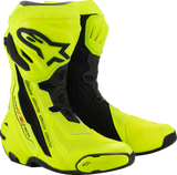Supertech R Vented Boots - Fluorescent Yellow/Black - US 12.5 / EU 48