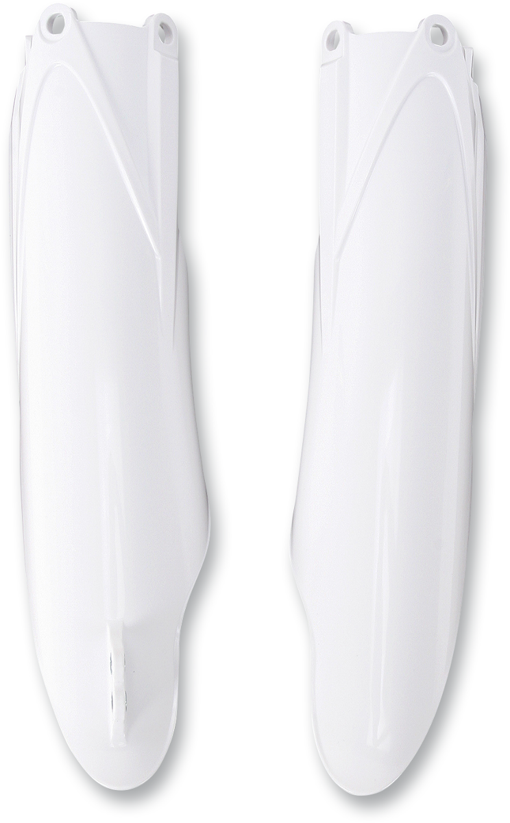 Lower Fork Covers - White 2010 - 2023