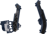 X-Grip Frame Guards - Blue/Black - Gas Gas | Husqvarna | KTM 2016 - 2023
