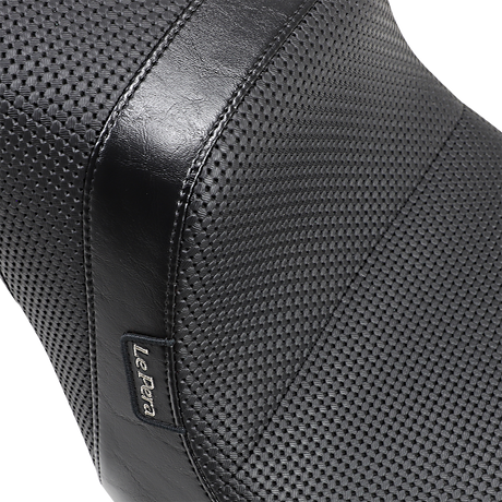 Daytona 2-Up Seat - Without Backrest - Basketweave - Black - FLFB \'18-\'23 2018 - 2023