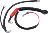 Black Battery Cable Set - \'09-\'13 FLH/T 2009 - 2013