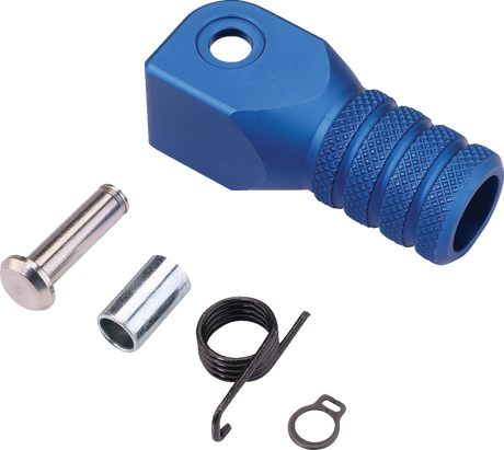 Knurled Shift Lever Tip - 0 mm - Blue