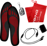 3V Rechargeable Heated Insoles with Remote - Small/Medium