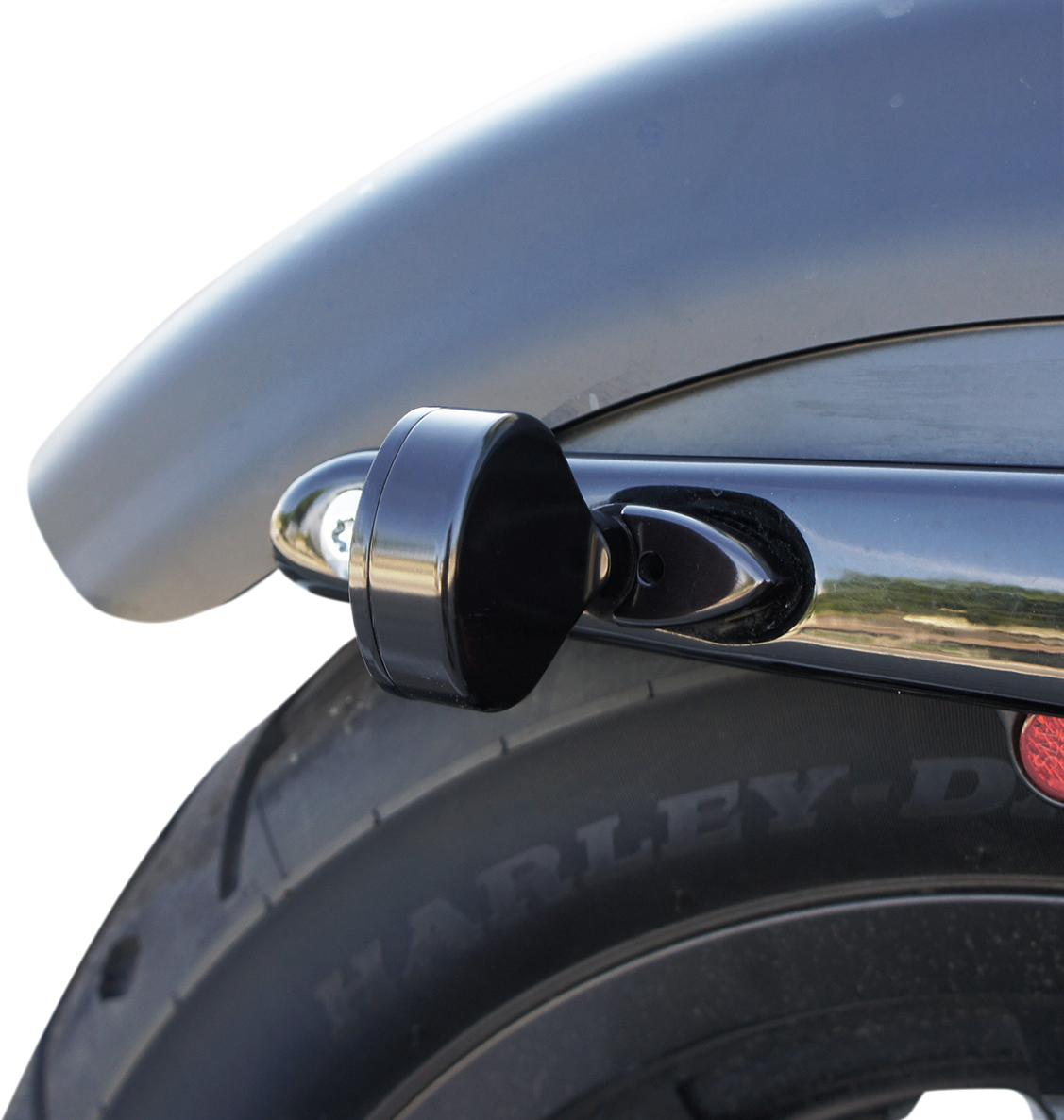 LED Turn Signals - Black with Red LEDs