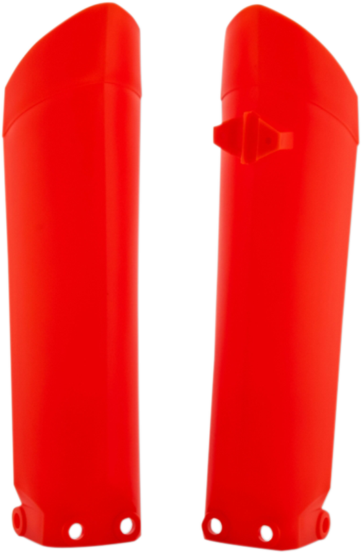 Lower Fork Covers for Inverted Forks - Fluorescent Orange 2013 - 2017