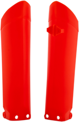 Lower Fork Covers for Inverted Forks - Fluorescent Orange 2013 - 2017