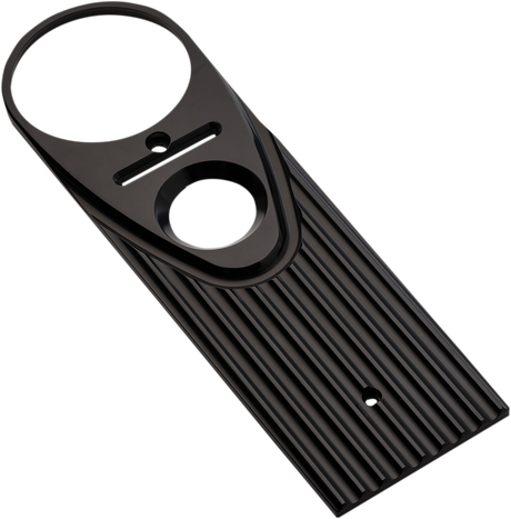 Full Length-Style King Dash Cover - Finned - Black Anodized 1994 - 2007