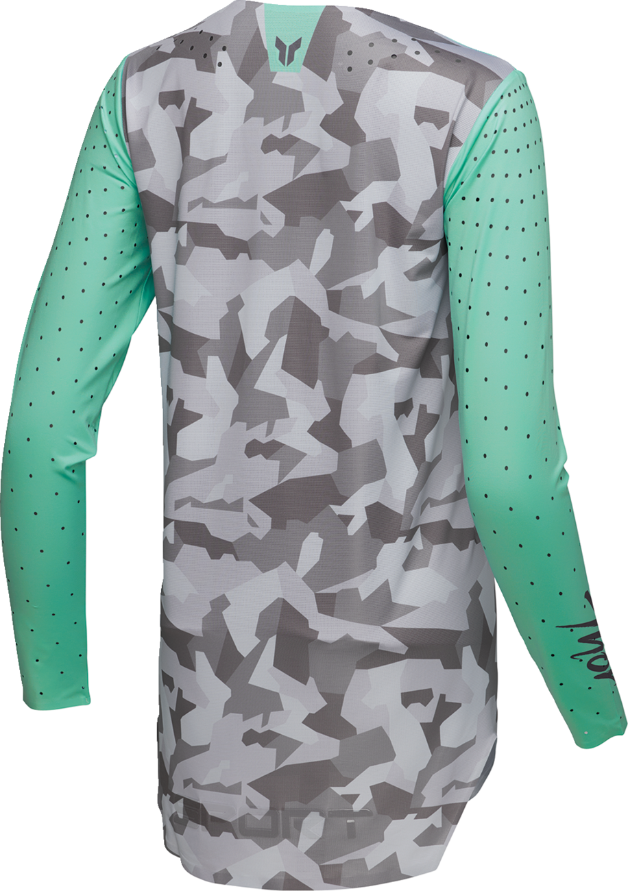 Women\'s SPORTMODE Shadow Jersey - Teal - Small