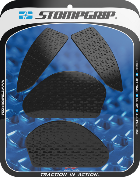 Traction Pad Tank Grips - Icon - Black - MT-03 2020 - 2025