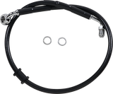 Brake Line - +2\" - Black - \'18-\'21 Softail 2018 - 2023