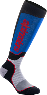 MX Plus Socks - Black/Red/White/Blue - Medium