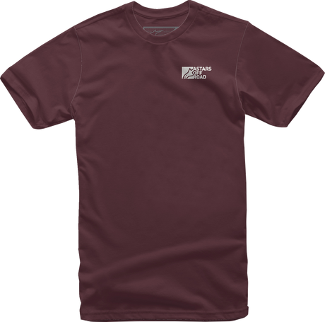 Painted T-Shirt - Maroon - 2XL