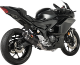 Racing Line Exhaust System - Carbon Fiber - Yamaha R3 & MT-03 2015 - 2025