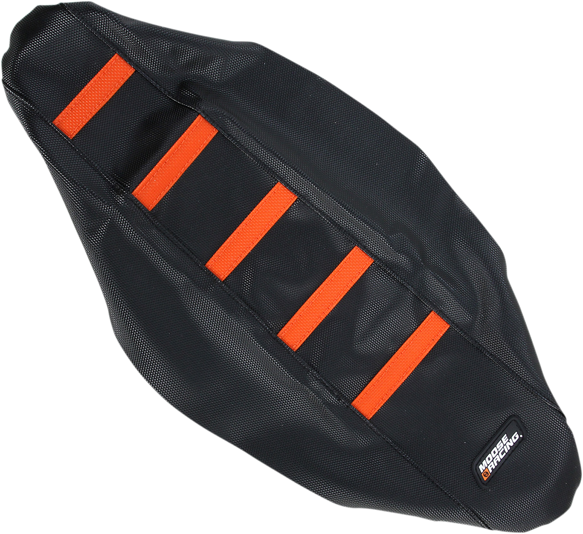 Ribbed Seat Cover - Black Cover/Orange Ribs - KTM 2013 - 2017